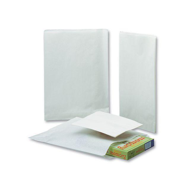 Flat bag 140x175mm 0,25kg white 1000/pc