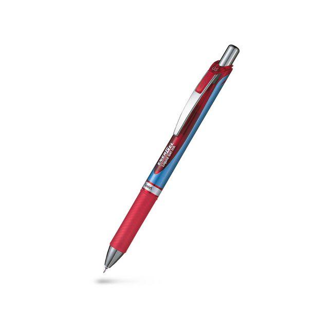 Gel pen PENTEL EnerGel needle 0.5 red