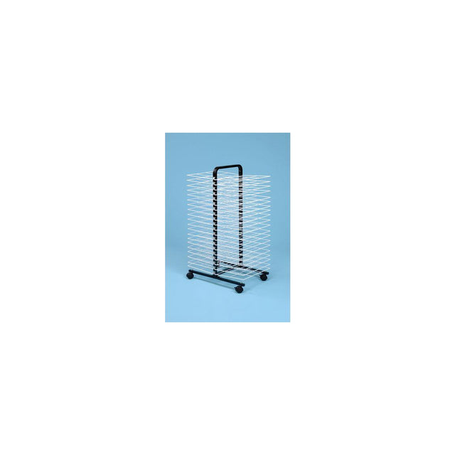 Drying rack on wheels