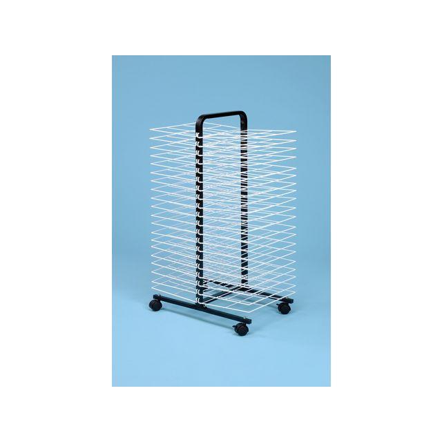 Drying rack on wheels