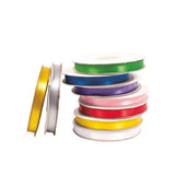 Satin ribbon 10mmx30m 9 colours 9/pack