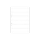 Loose leaf A4 ruled 14,5mm perforated 500/pc