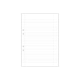 Loose leaf A4 line. 5+5+5+7mm perforated 500/pack