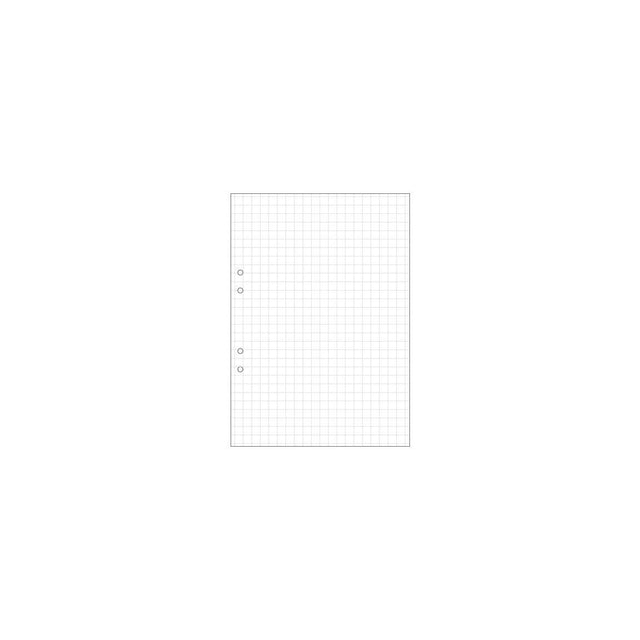 Loose leaf A4 squared 10x10mm perforated 500/pack
