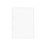 Loose leaf A4 squared 5x5mm perforated 500/pack