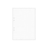 Loose leaf A4 squared 5x8mm perforated 500/pack