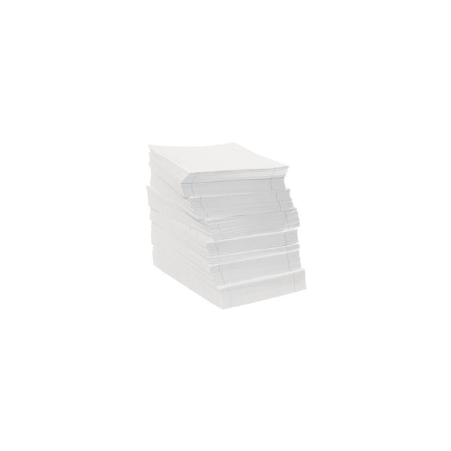 Loose leaf A4 ruled 14,5mm perforated 3000/pc