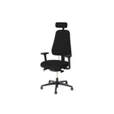 Office chair LD6340 with armrests black