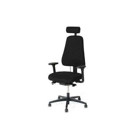 Office chair LD6340 with armrests black