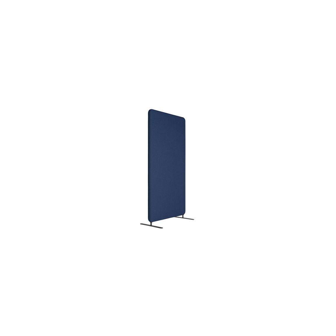 Floor screen w.legs 100xX136 Salsa 40 w.blue