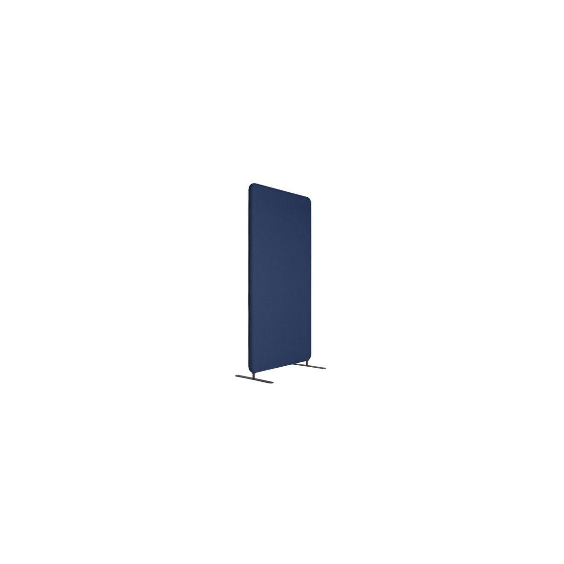 Floor screen w.legs 80x150 Salsa 40 w.blue