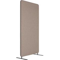 Floor screen w.legs 120x150 Salsa 57 beige