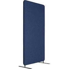 Floor screen w.legs 120x170 Salsa 40 w.blue