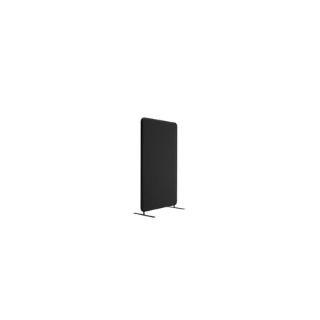 Floor screen w.legs 100x136 Dox 50 black