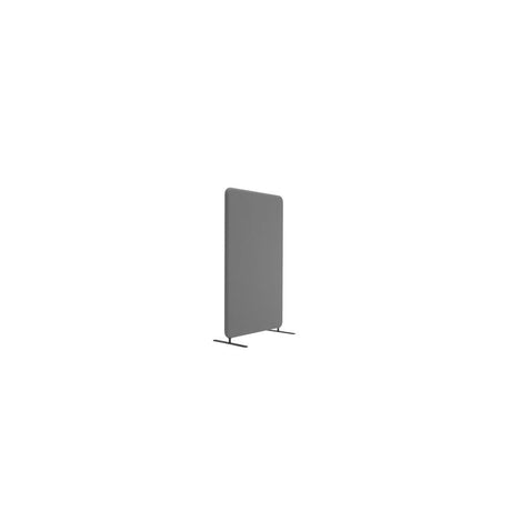 Floor screen w.legs 100x136 Dox 52 mel.grey