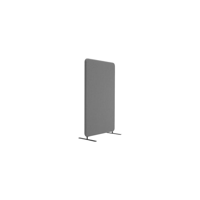 Floor screen w.legs 120x136 Dox 52 mel.grey