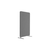 Floor screen w.legs 80x170 Dox 52 mel.grey