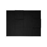 Wall absorber 100x100x5 Dox 50-black