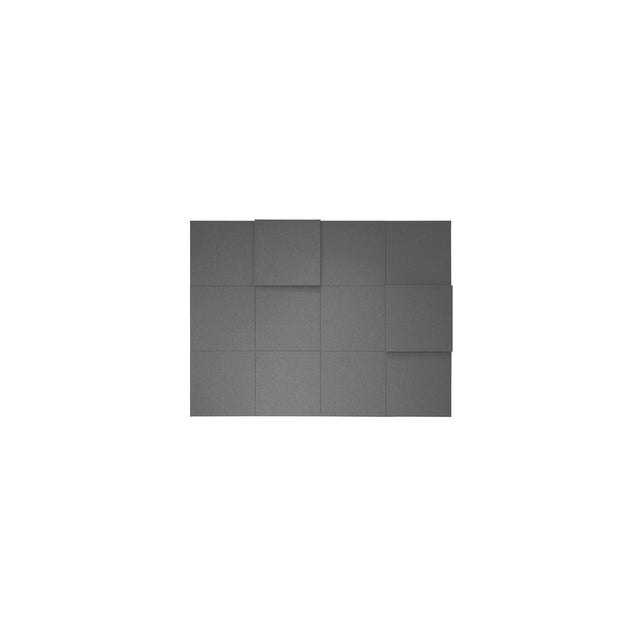 Wall absorber 100x100x3 Dox 52-mel.grey