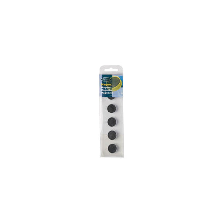 Magnetic buttons ACTUAL 20mm black 6/pc