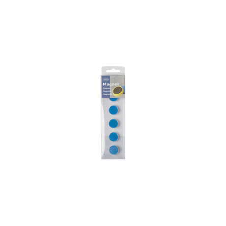 Magnetic buttons ACTUAL 20mm blue 6/pc