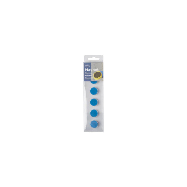 Magnetic buttons ACTUAL 20mm blue 6/pc