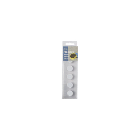 Magnetic buttons ACTUAL 20mm white 6/pc