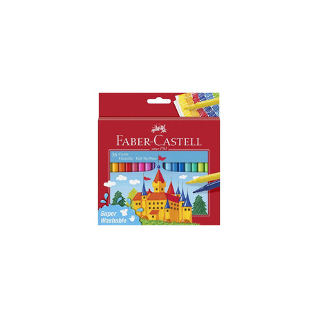 Fibre pen Children assorted colours 36/pc