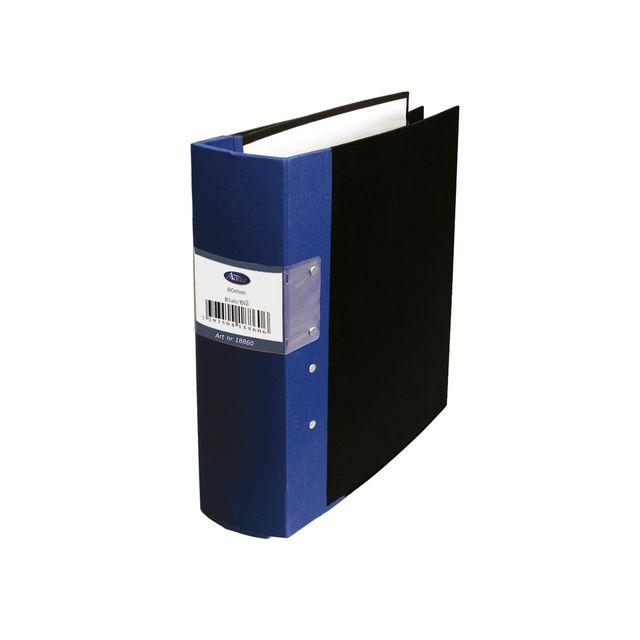 Office binder neutral A4 80mm blue