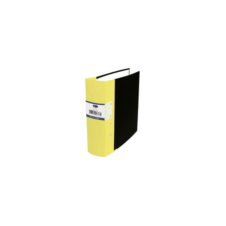 Office binder neutral A4 80mm yellow