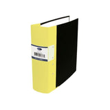 Office binder neutral A4 80mm yellow