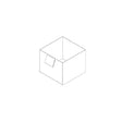 Acrylic box HL-DISPLAY 300x300x250mm