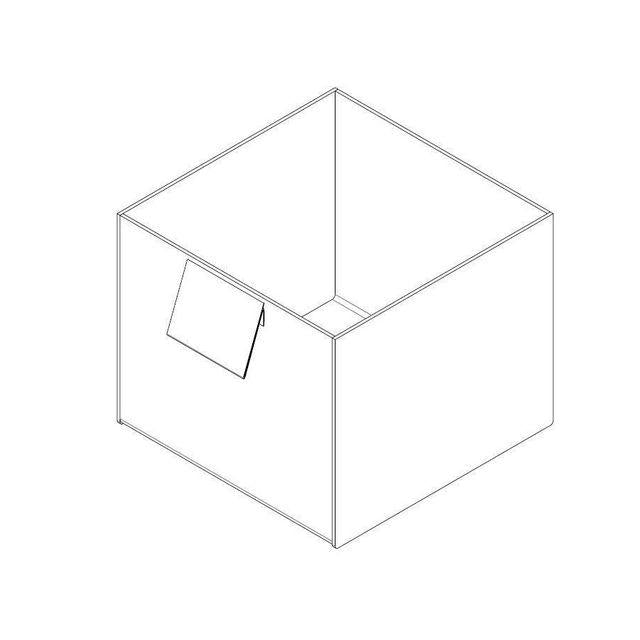 Acrylic box HL-DISPLAY 300x300x250mm