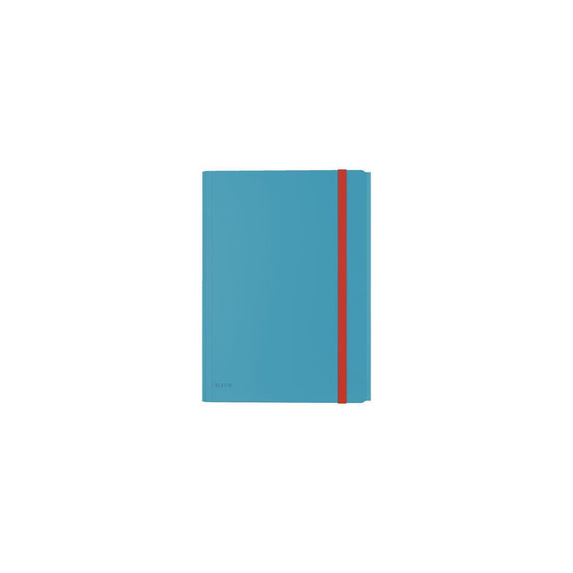 Rubber band folder LEITZ COSY 3-kl A4 PP blue