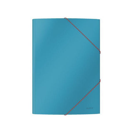 Rubber band folder LEITZ COSY 3-k A4 krt blue