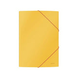 Rubber band folder LEITZ COSY 3-k A4 krt yellow