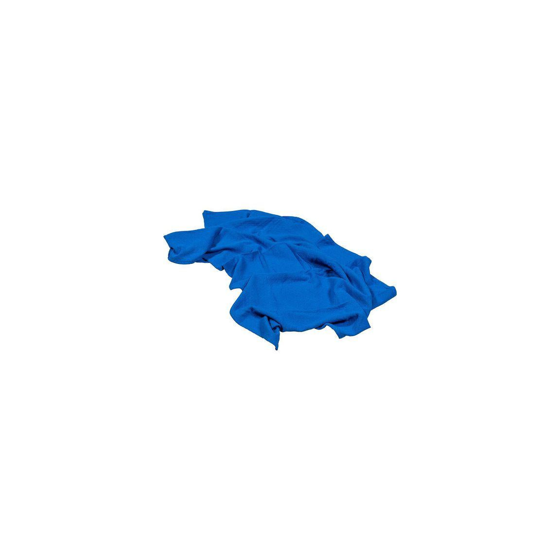 Cotton blanket Vila Blue