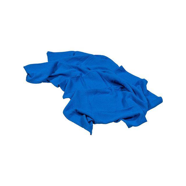 Cotton blanket Vila Blue