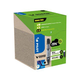 Whiteboard pen PILOT GP black 10+10/pack