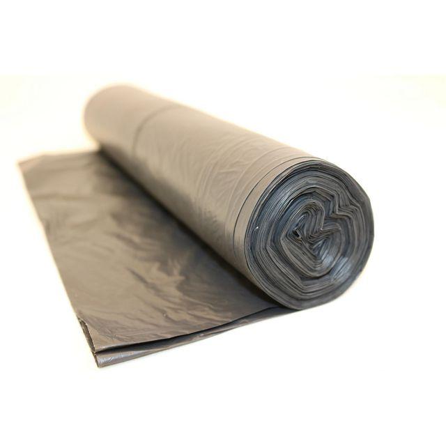 Plastic bag R100% 125L COEX black 25/rl