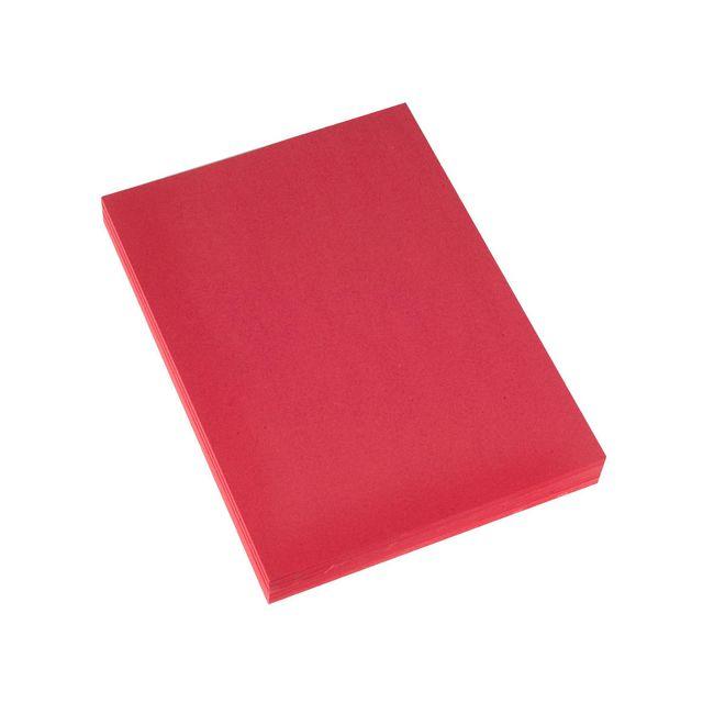 Smooth cardboard A3 Red 20 sheets