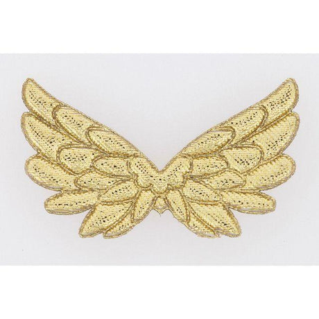 Angel wings gold 10/pack