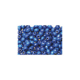 Wooden bead 8 mm blue 200/pack