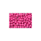 Wooden bead 8 mm pink 200/pack