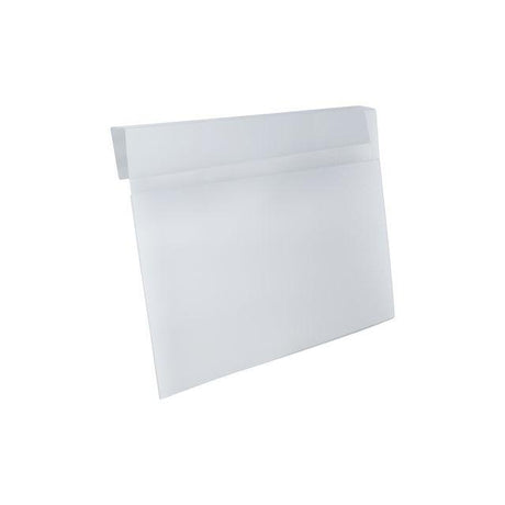 Plastic pocket A4 landscape for pallet/basket 10/pc