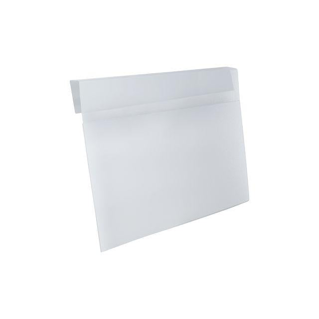 Plastic pocket A4 landscape for pallet/basket 10/pc