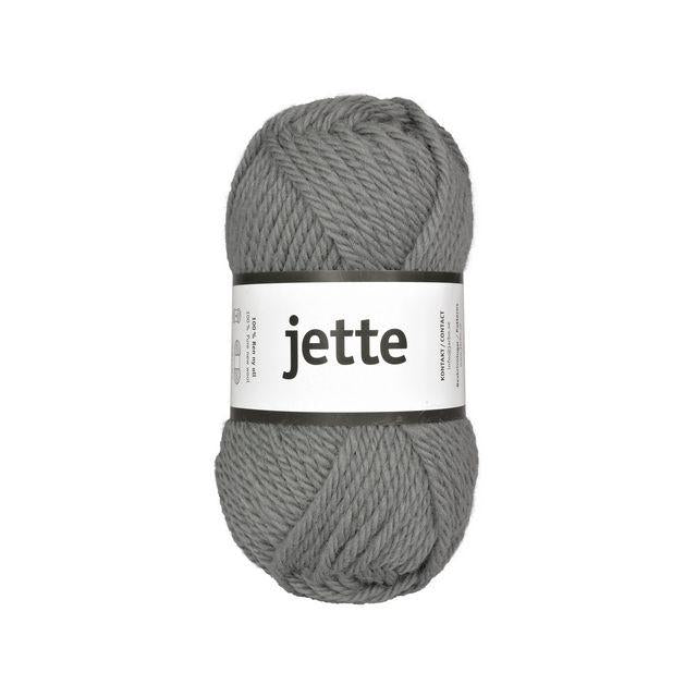 Wool yarn Jette 50g grey