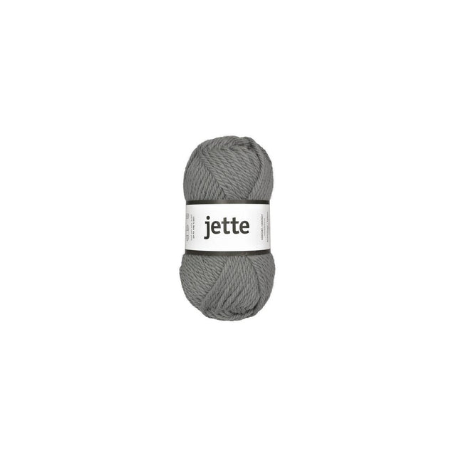 Wool yarn Jette 50g grey