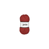 Wool yarn Jette 50g red