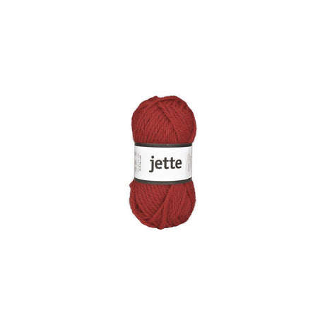 Wool yarn Jette 50g red